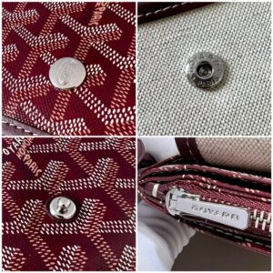 Replica Goyard Plumet Pocket Wallet Bordeaux - ultra-realistic fake designer tote