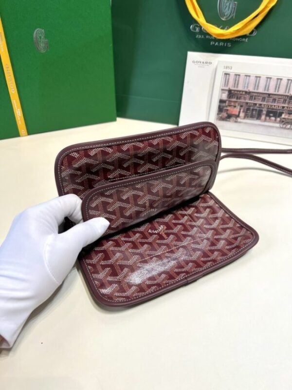 Replica Goyard Plumet Pocket Wallet Bordeaux - high-accuracy replica luxury purse
