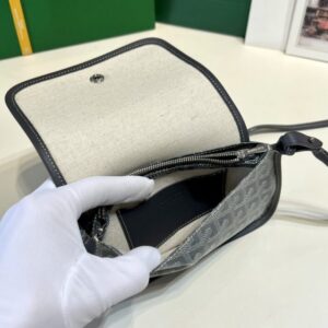 Replica Goyard Plumet Pocket Wallet Grey - high-accuracy replica luxury purse