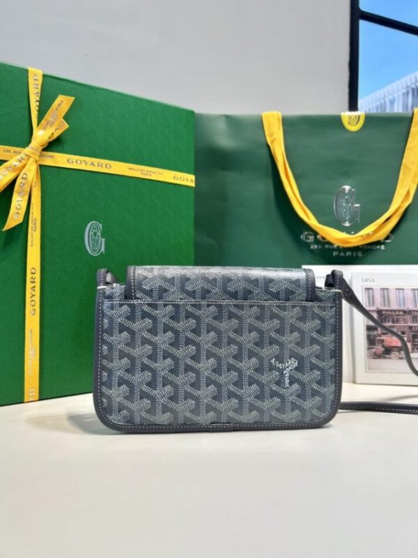 Replica Goyard Plumet Pocket Wallet Grey - ultra-realistic fake designer tote