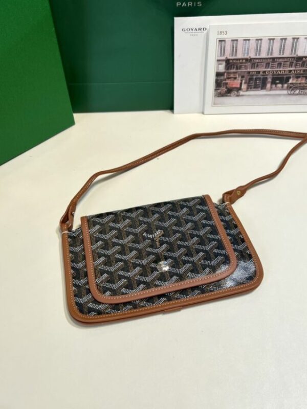 Replica Goyard Plumet Pocket Wallet Brown - high-end fake designer purse