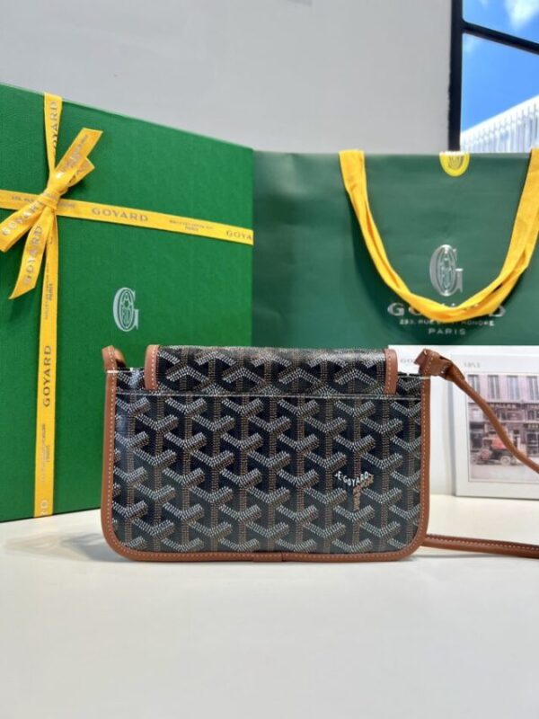 Replica Goyard Plumet Pocket Wallet Brown - high-end fake designer purse