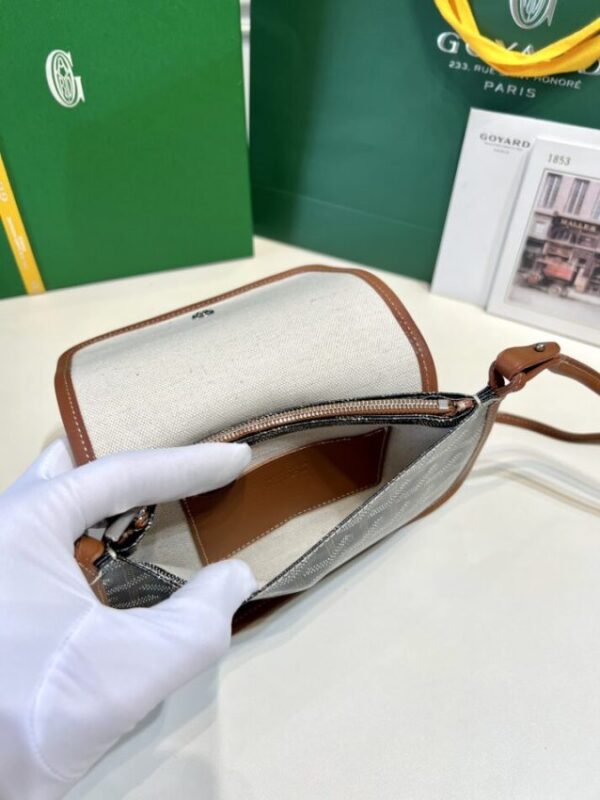 Replica Goyard Plumet Pocket Wallet Brown - ultra-realistic fake designer tote