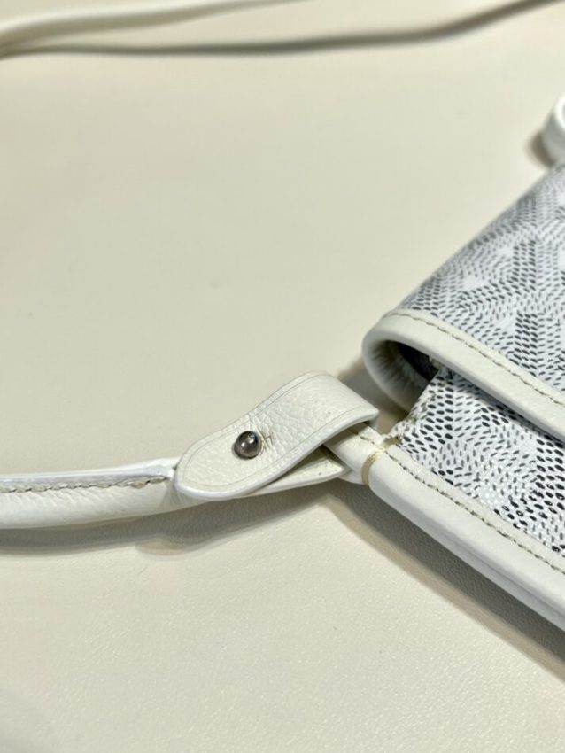 Replica Goyard Plumet Pocket Wallet White - best-selling designer handbag dupe