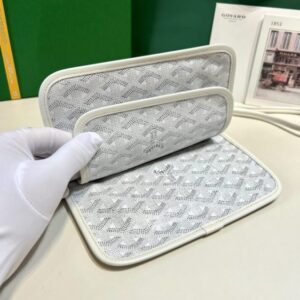 Replica Goyard Plumet Pocket Wallet White - high-end fake designer purse