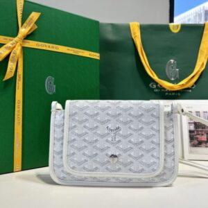 Replica Goyard Plumet Pocket Wallet White - elite superclone designer purse