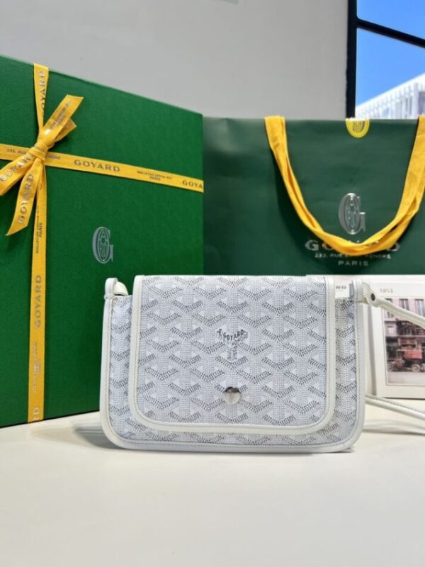 Replica Goyard Plumet Pocket Wallet White - elite superclone designer purse
