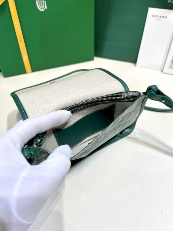 Replica Goyard Plumet Pocket Wallet Green - high-end fake designer purse