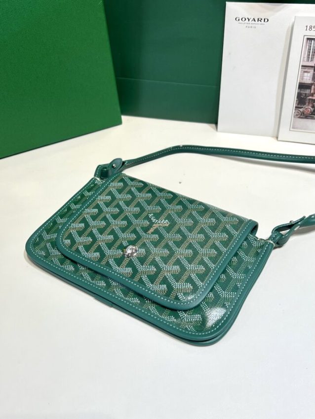 Replica Goyard Plumet Pocket Wallet Green - best-selling designer handbag dupe