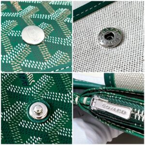 Replica Goyard Plumet Pocket Wallet Green - best quality luxury bag dupe