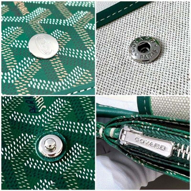Replica Goyard Plumet Pocket Wallet Green - best quality luxury bag dupe