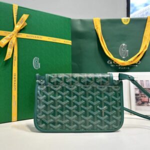 Replica Goyard Plumet Pocket Wallet Green - premium 1:1 fake handbag model