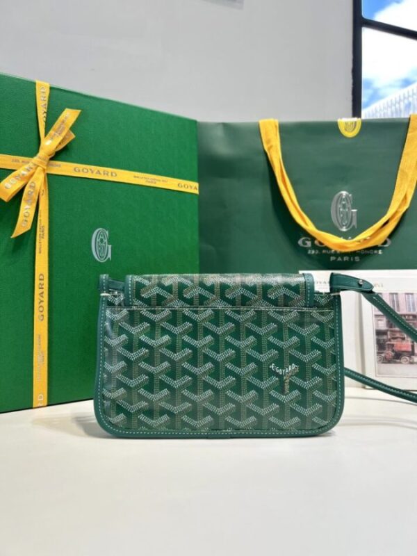 Replica Goyard Plumet Pocket Wallet Green - premium 1:1 fake handbag model