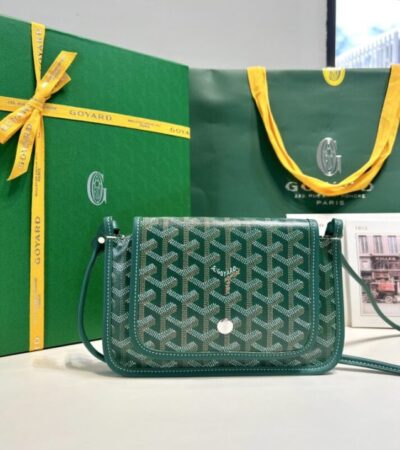 Replica Goyard Plumet Pocket Wallet Green - premium-grade designer purse dupe
