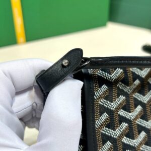 Replica Goyard Plumet Pocket Wallet Black - high-accuracy replica luxury purse