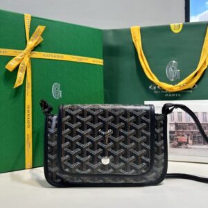 Replica Goyard Plumet Pocket Wallet Black - best quality luxury bag dupe