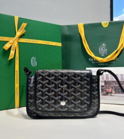 Replica Goyard Plumet Pocket Wallet Black - best quality luxury bag dupe