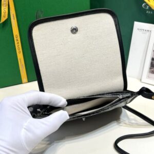 Replica Goyard Plumet Pocket Wallet Black - near-authentic luxury replica handbag