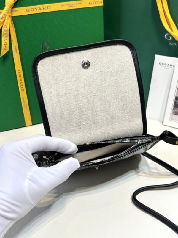 Replica Goyard Plumet Pocket Wallet Black - near-authentic luxury replica handbag