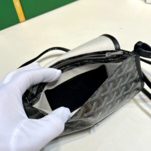 Replica Goyard Plumet Pocket Wallet Black - ultra-realistic fake designer tote