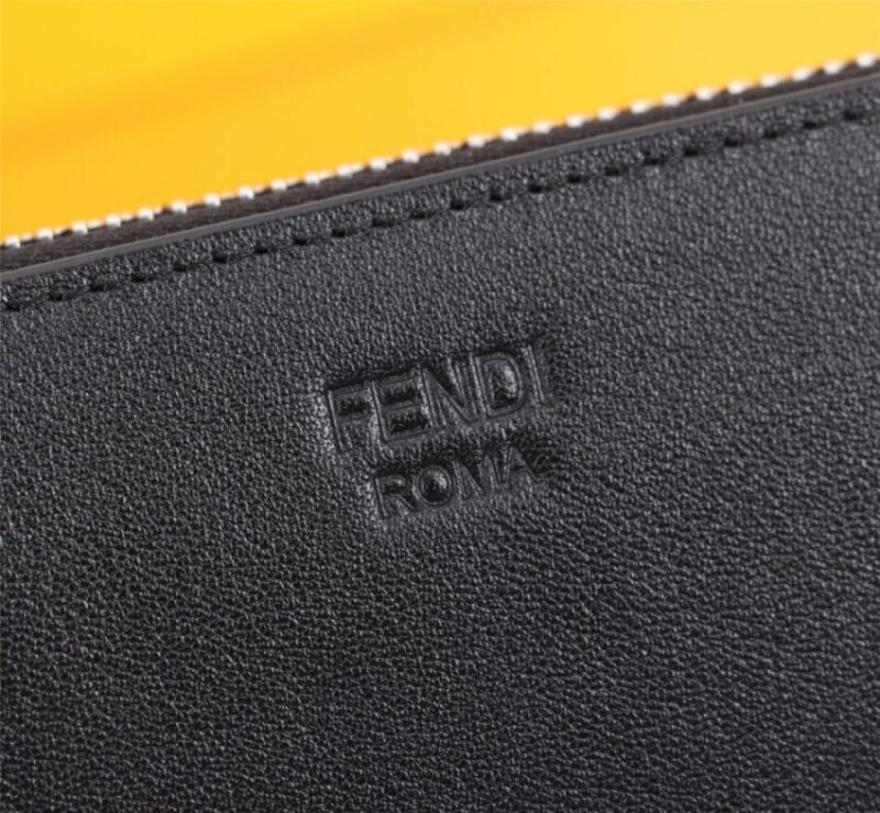 Replica Fendi Grey Eyes Wallet - near-authentic luxury replica handbag