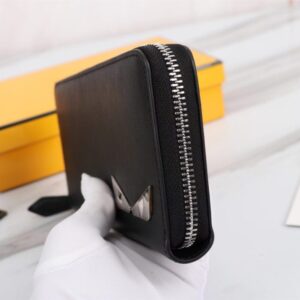 Replica Fendi Grey Eyes Wallet - 1:1 designer replica handbag