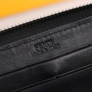 Replica Fendi Grey Eyes Wallet - 1:1 designer replica handbag