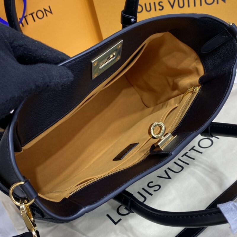 Replica Louis Vuitton On My Side Black All - ultra-realistic fake designer tote