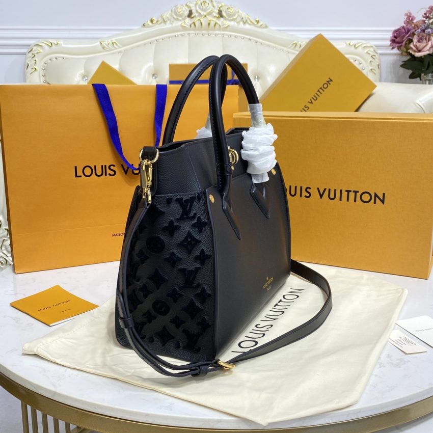 Replica Louis Vuitton On My Side Black All - high-end fake designer purse