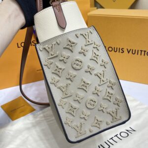 Replica Louis Vuitton On My Side Beige - premium-grade designer purse dupe