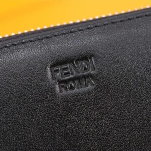 Replica Fendi Black Eyes Wallet - best quality luxury bag dupe