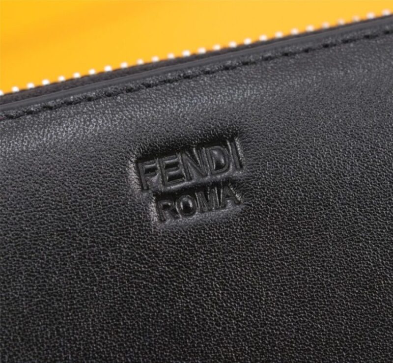 Replica Fendi Black Eyes Wallet - best quality luxury bag dupe
