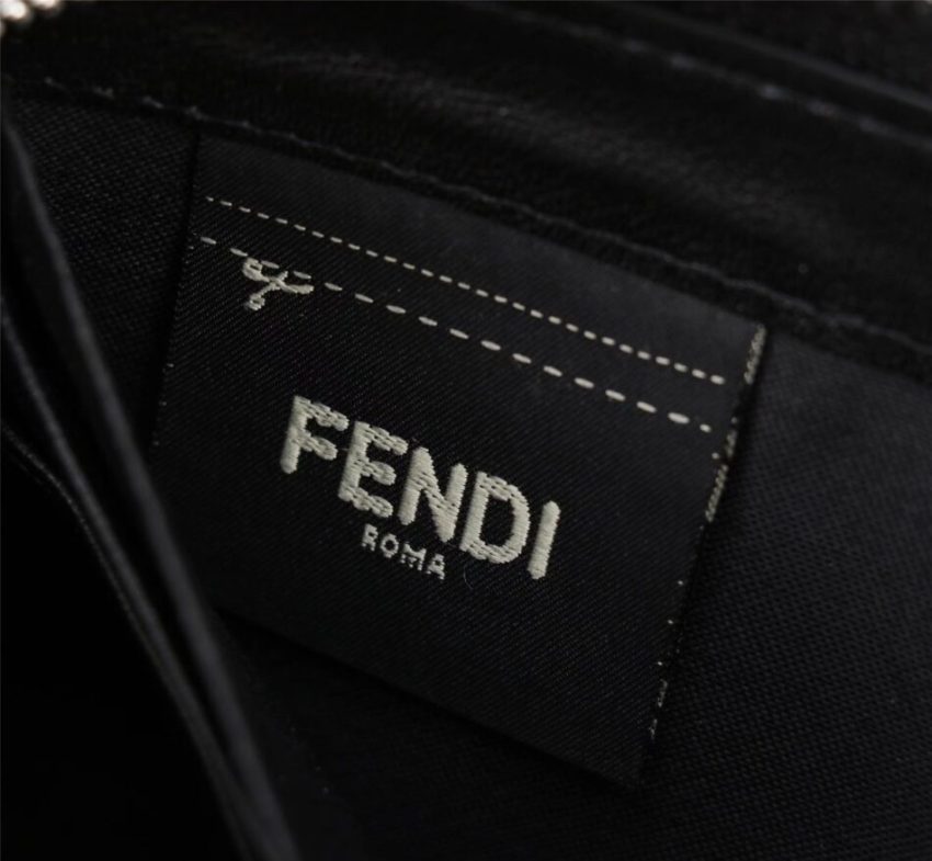 Replica Fendi Black Eyes Wallet - high-accuracy replica luxury purse