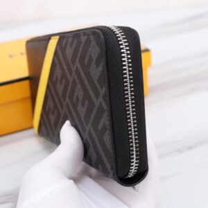 Replica Fendi FF Black Wallet - high-quality designer bag clone