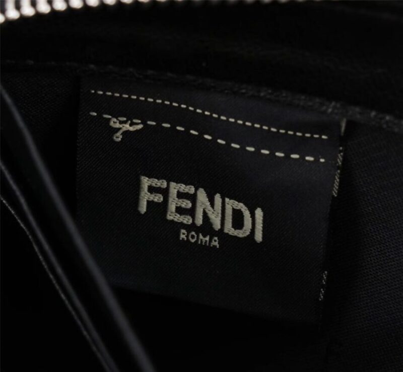 Replica Fendi FF Black Wallet - top-rated replica designer bag