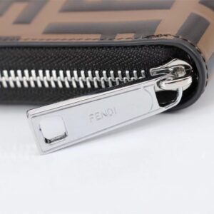 Replica Fendi FF Brown Wallet - premium-grade designer purse dupe