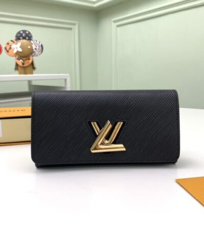 Replica Louis Vuitton Twist Wallet Black - best-selling designer handbag dupe