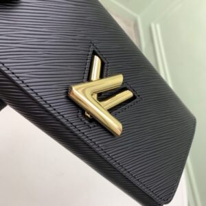 Replica Louis Vuitton Twist Wallet Black - top-tier luxury replica shoulder bag