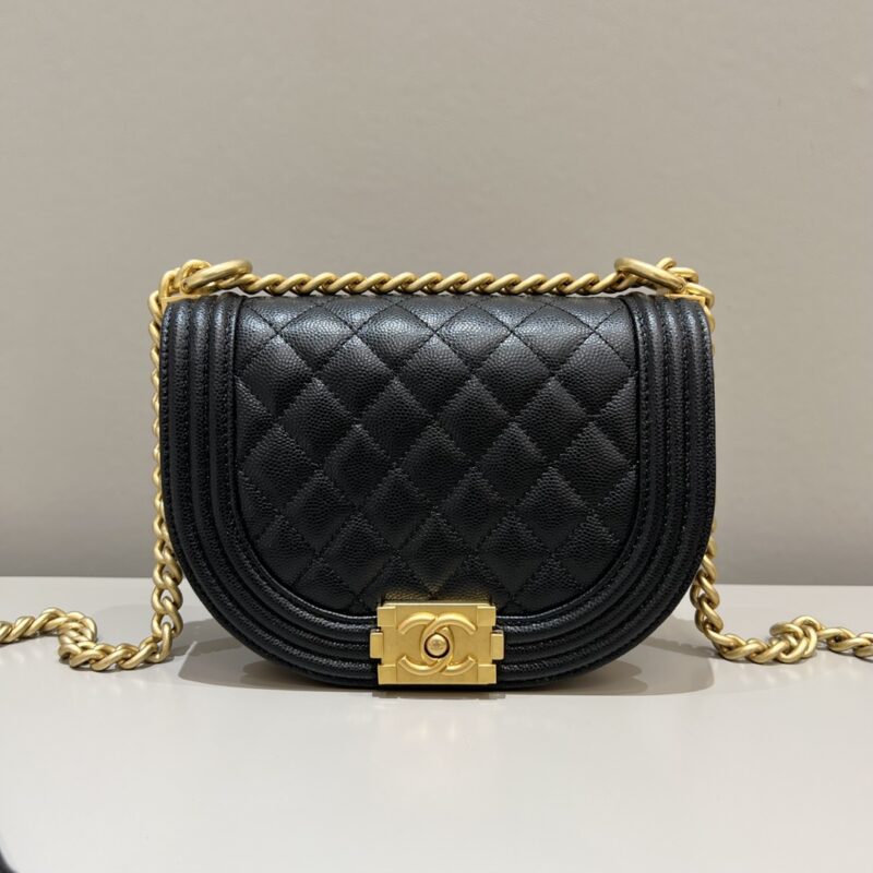 Replica CHANEL Le Boy Semi Circular - high-accuracy replica luxury purse