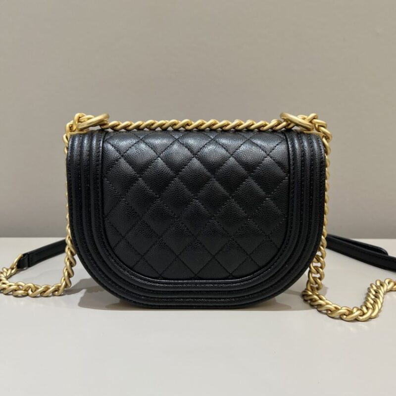 Replica CHANEL Le Boy Semi Circular - best-selling designer handbag dupe