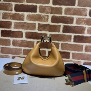 Replica Gucci Attache Canvas Brown - elite superclone designer purse