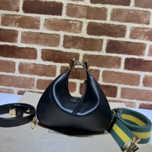 Replica Gucci Attache Canvas Black - top-tier luxury replica shoulder bag