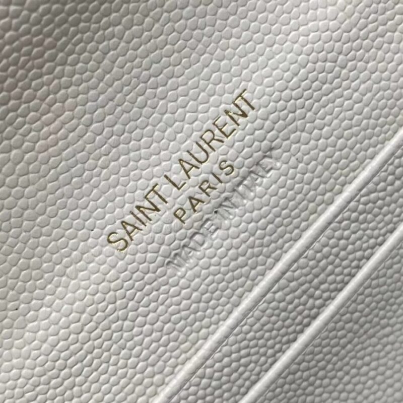 Replica Yves Saint Laurent Chain Wallet White - 1:1 designer replica handbag