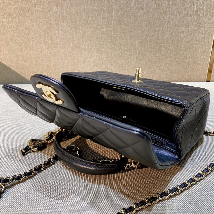 Replica CHANEL CF 20 cm Lion Black - best-selling designer handbag dupe