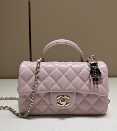 Replica CHANEL CF 20 cm Lion Pink - top-rated replica designer bag