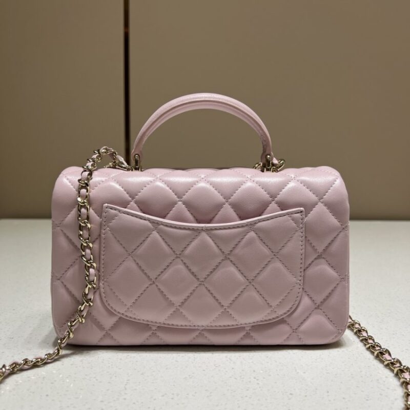 Replica CHANEL CF 20 cm Lion Pink - high-quality designer bag clone