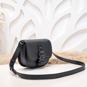 Replica Dior Mini Gallop Bag with Strap Black - authentic-look luxury purse replica