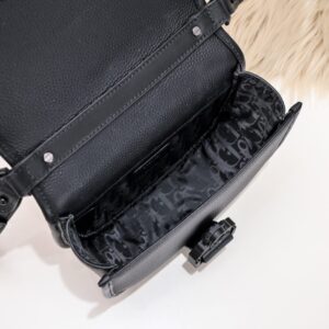 Replica Dior Mini Gallop Bag with Strap Black - realistic designer-inspired fake bag