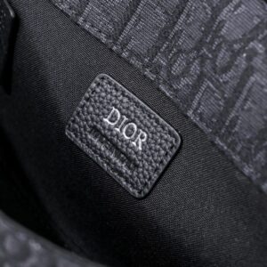 Replica Dior Mini Gallop Bag with Strap Black Canvas - authentic-look luxury purse replica