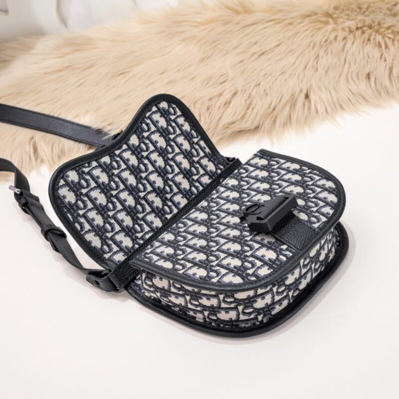 Replica Dior Mini Gallop Bag with Strap White Canvas - authentic-look luxury purse replica